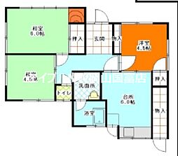 岡山市中区赤田の一戸建て