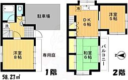 練馬区石神井台1丁目の一戸建て