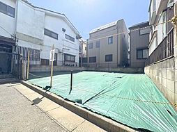 東大和市上北台３丁目　建築条件無し売地　整形地・更地