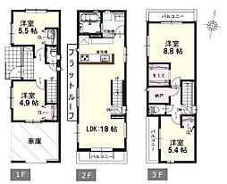 中央区大戸9期　1号棟