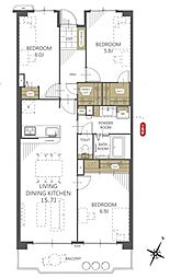 せんげん台パークタウン一番街壱号棟
