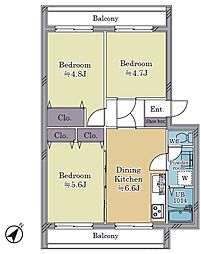 ブルーハイツ大宮B棟