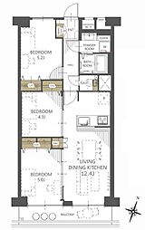 日商岩井北浦和マンションB棟