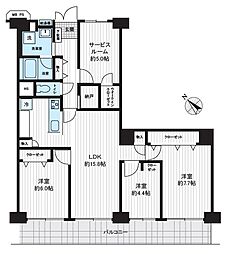 北越谷スカイハイツ1号棟