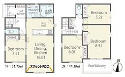 桜区大久保領家01期　1号棟