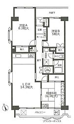 小手指ハイツF棟