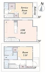 西六郷1丁目 新築戸建て(全1棟)