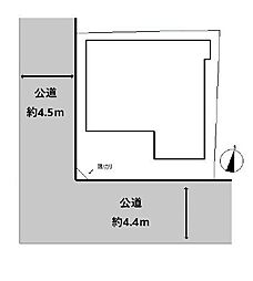 草加市北谷2丁目　売地