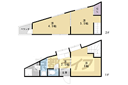 宇多野法安寺町貸家4 A