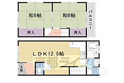 嵯峨折戸町貸家 A