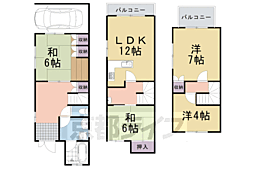 京都市西京区桂上豆田町の一戸建て