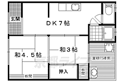 京都市山科区竹鼻外田町の一戸建て