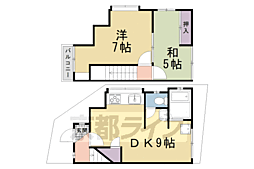 京都市左京区山端滝ケ鼻町の一戸建て