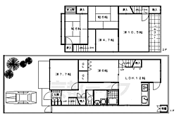 京都市左京区下鴨夜光町の一戸建て