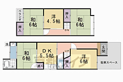 京都市山科区大宅細田町の一戸建て