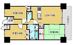 ライオンズマンションリバーサイド布施屋 202