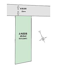 新宿区高田馬場3丁目　土地A区画