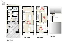 品川区大崎4丁目　新築B号棟