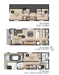 品川区戸越3丁目　新築B号棟