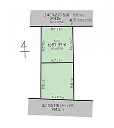 品川区西中延1丁目　条件付土地A区画