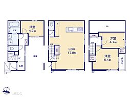 足立区西新井4丁目　新築一戸建て　10期　全1棟