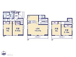 江戸川区東松本1丁目　新築一戸建て　全12棟