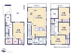 葛飾区西亀有3丁目　新築一戸建て　10期　全2棟