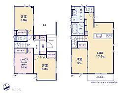 足立区東伊興2丁目　一戸建て　2期　全1棟