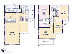 越谷市下間久里16期　新築一戸建て　全3棟