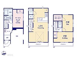 足立区西伊興1丁目　新築一戸建て　2期　全1棟