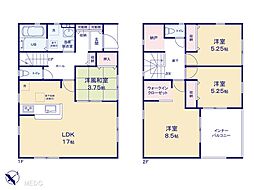 市川市柏井町3丁目　新築一戸建て　全2棟