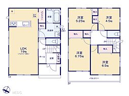 草加市小山2丁目「コンサルティング4課」新築一戸建て　全2棟