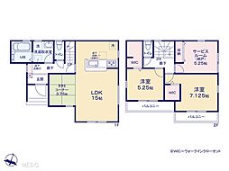 越谷市蒲生4丁目　新築一戸建て　全1棟