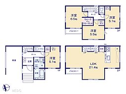 市川市河原2期　新築一戸建て　全1棟