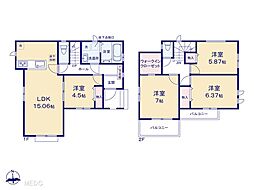 流山市西深井　6期　新築一戸建て　全1棟