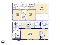 松戸市八ケ崎1丁目　第29　新築一戸建て　全1棟