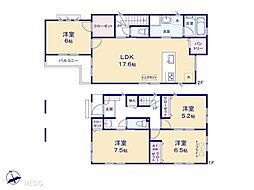 川口市朝日「コンサルティング2課」4期　新築一戸建て　全6棟