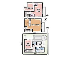 足立区古千谷本町3丁目　中古一戸建て