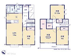 野田市七光台「コンサルティング1課」2期　新築一戸建　全2棟