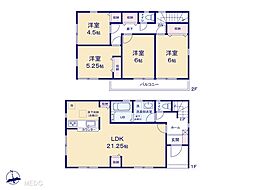 草加市谷塚町2期　新築一戸建て　全3棟