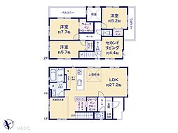 越谷市赤山町3丁目　20期　新築一戸建て　全1棟