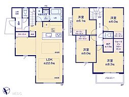 蕨市北町2丁目　10期　新築一戸建て　全5棟