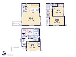 船橋市湊町1丁目　5期　新築一戸建て　全2棟