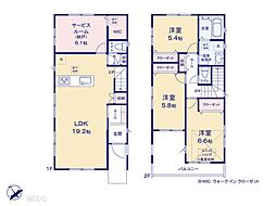 市川市北国分1丁目　第5期　新築一戸建て　全3棟