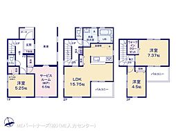 足立区江北3丁目　1期　新築一戸建て　全2棟