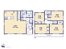 葛飾区東水元3丁目　9期　新築一戸建て　全1棟