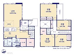 越谷市蒲生四丁目　12期　新築一戸建て　全1棟