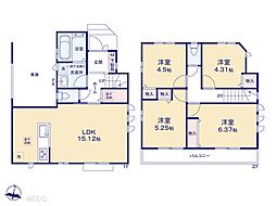 葛飾区新宿1丁目　6期　 新築一戸建て　全3棟