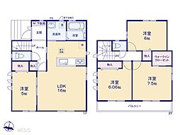 葛飾区新宿1丁目　6期　 新築一戸建て　全3棟