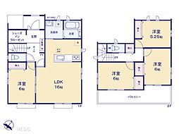 八潮市木曽根　新築一戸建て　全2棟